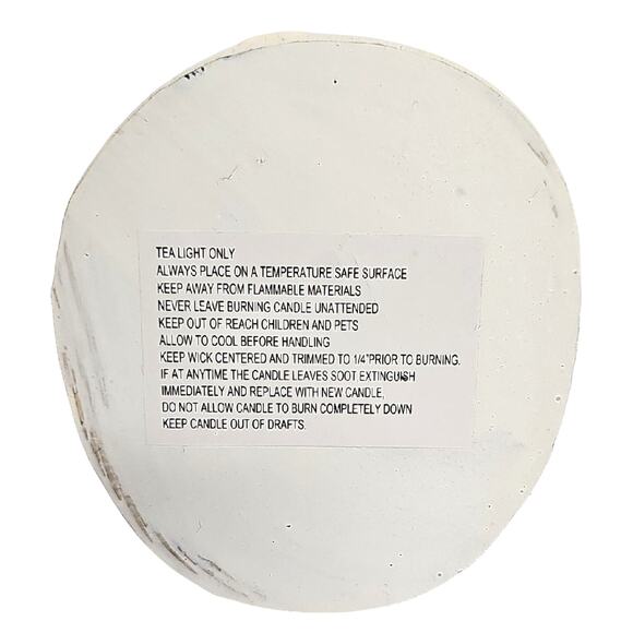 Holy Family Resin Tealite Holder with Gold and Silver Accents Nativity Scene - Picture 6 of 6